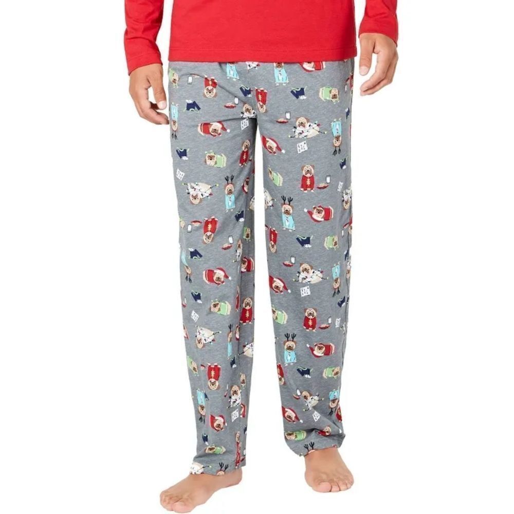 MEN'S HOLIDAY - M - Pajama pants in Happy Pawlidays